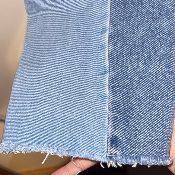 🌹PACSUN TWO TONE BLOCK HIGH RISE STRAIGHT JEANS - Picture 7 of 9